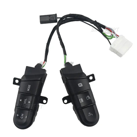 Multi-Function Steering Wheel Buttons Audio Volume Music Control Switch Green Backlight With Bluetooth For Honda Civic 2006-2011 by InterCyprus Trading Ltd