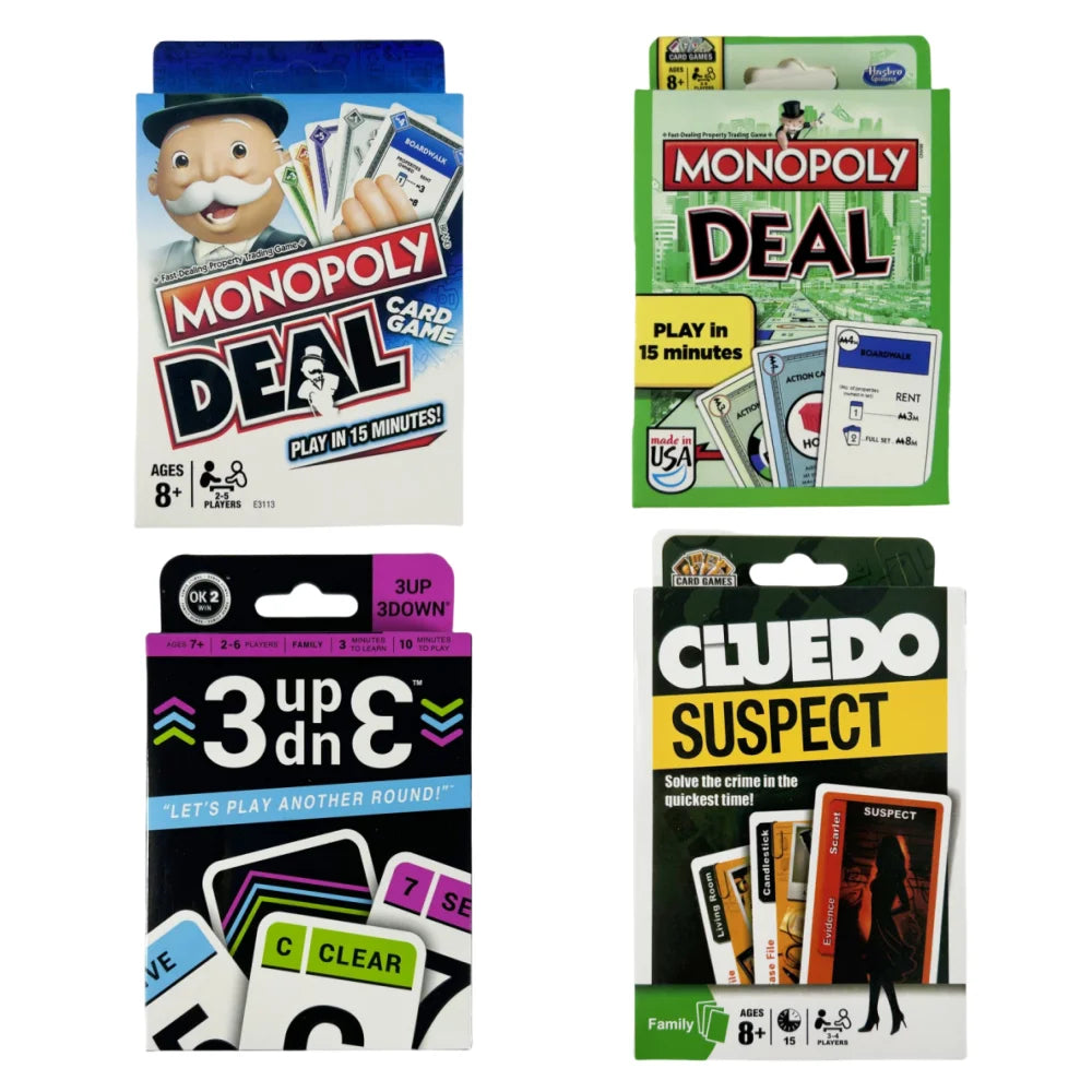 Monopoly Deal Quick-Playing Card Game for Families &amp; Kids Ages 8+