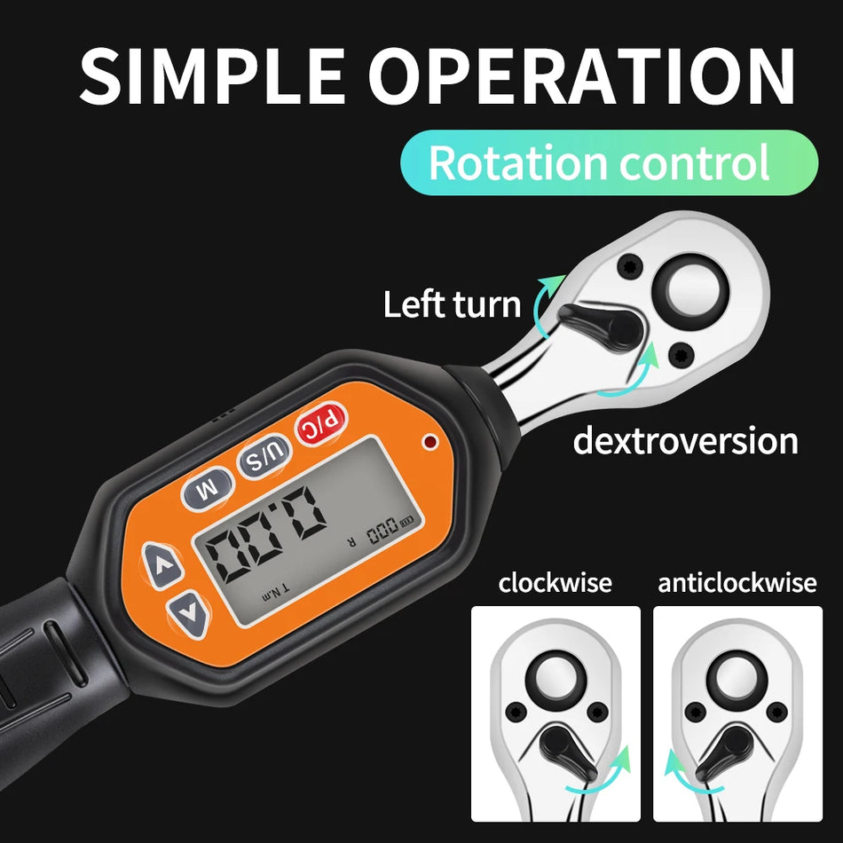 DWM-60N.m Digital Torque Wrench &ndash; Real Time Readout