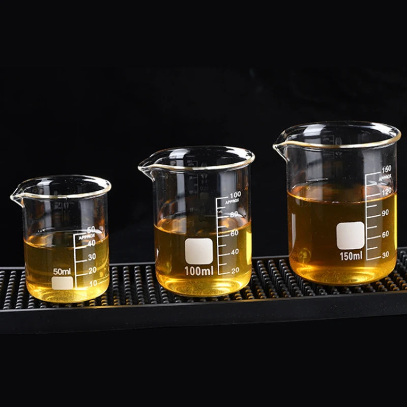 KOQZM Transparent High Borosilicate Glass Measuring Cup &ndash; Accurate Measurement for Baking and Cooking