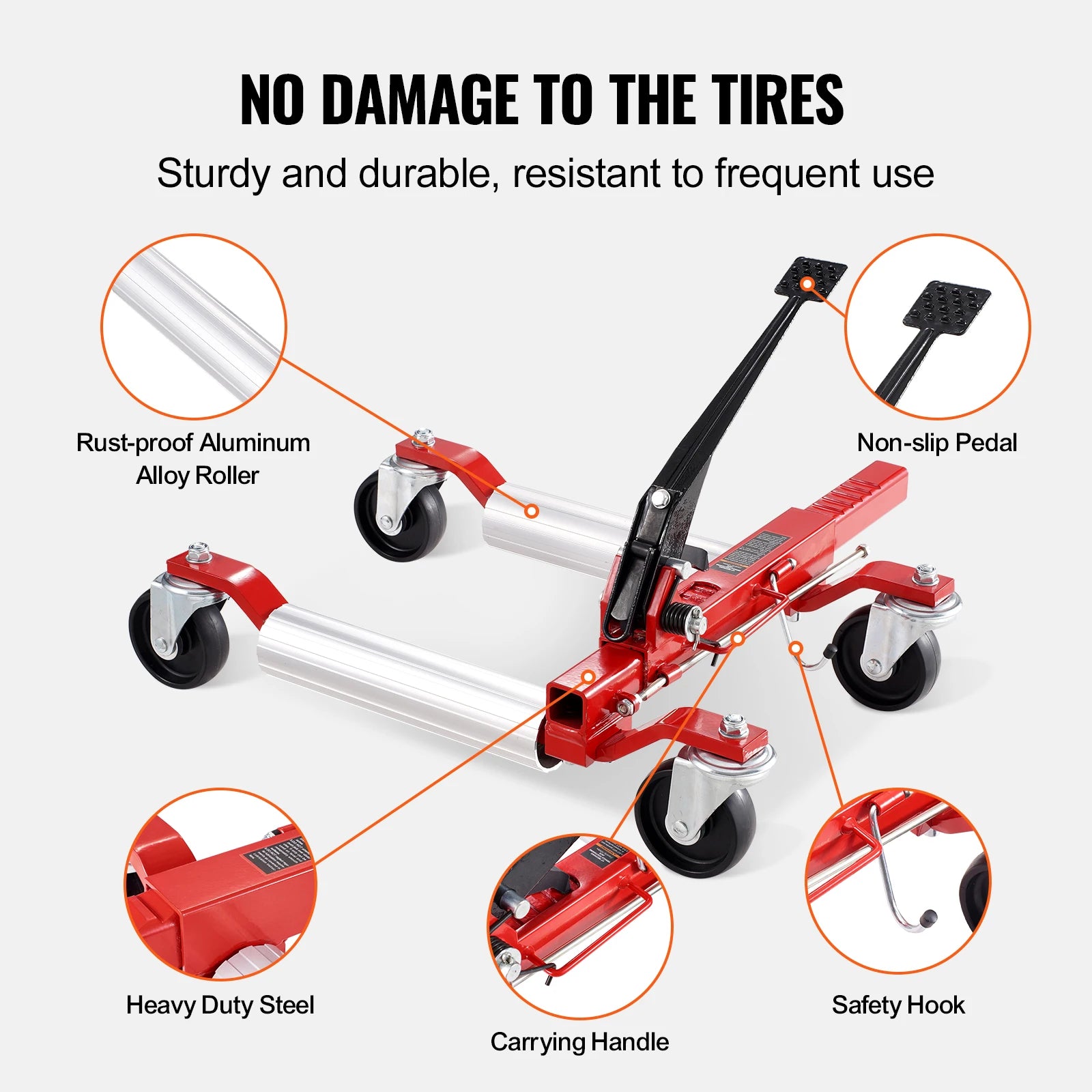 SucceBuy Wheel Dolly &ndash; Heavy Duty Vehicle Positioning