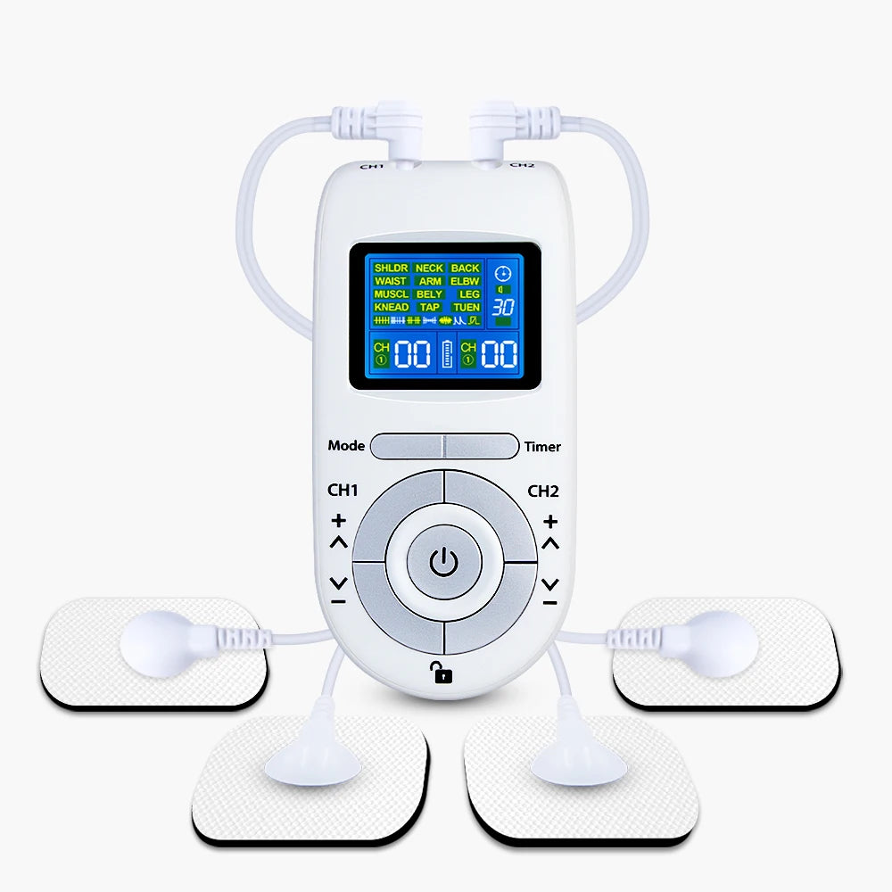 Tens Muscle Stimulator 12 Mode EMS &ndash; Body Massage Therapy