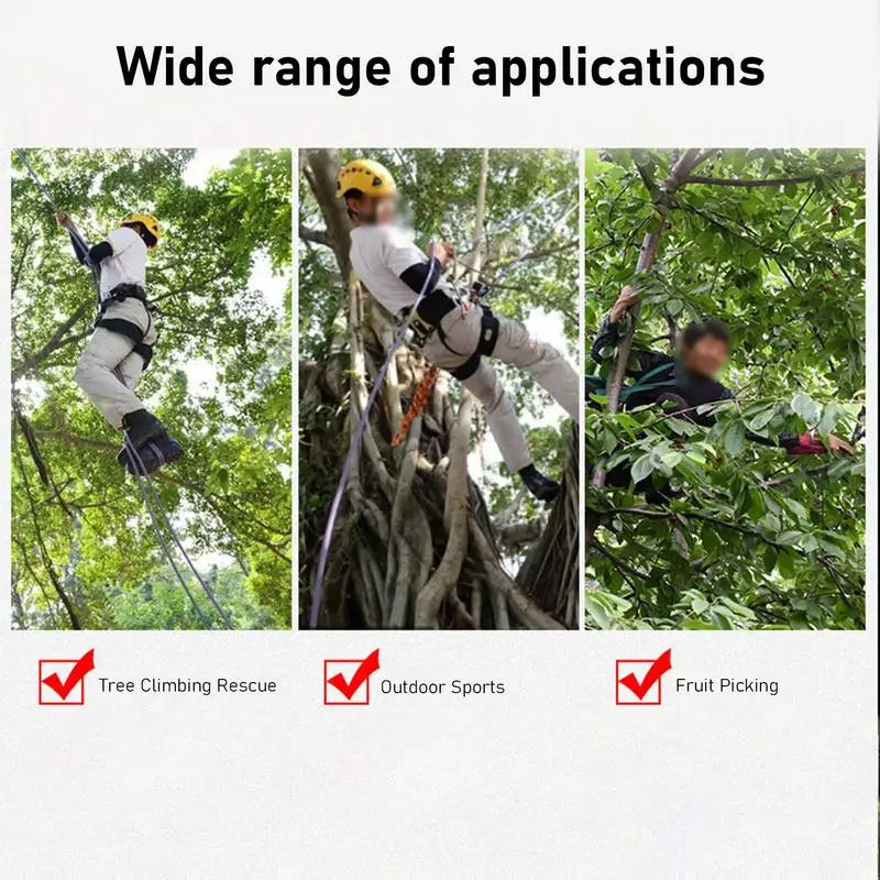 Adjustable Tree Climbing Spikes Tool Kit with Wear-Resistant Gear