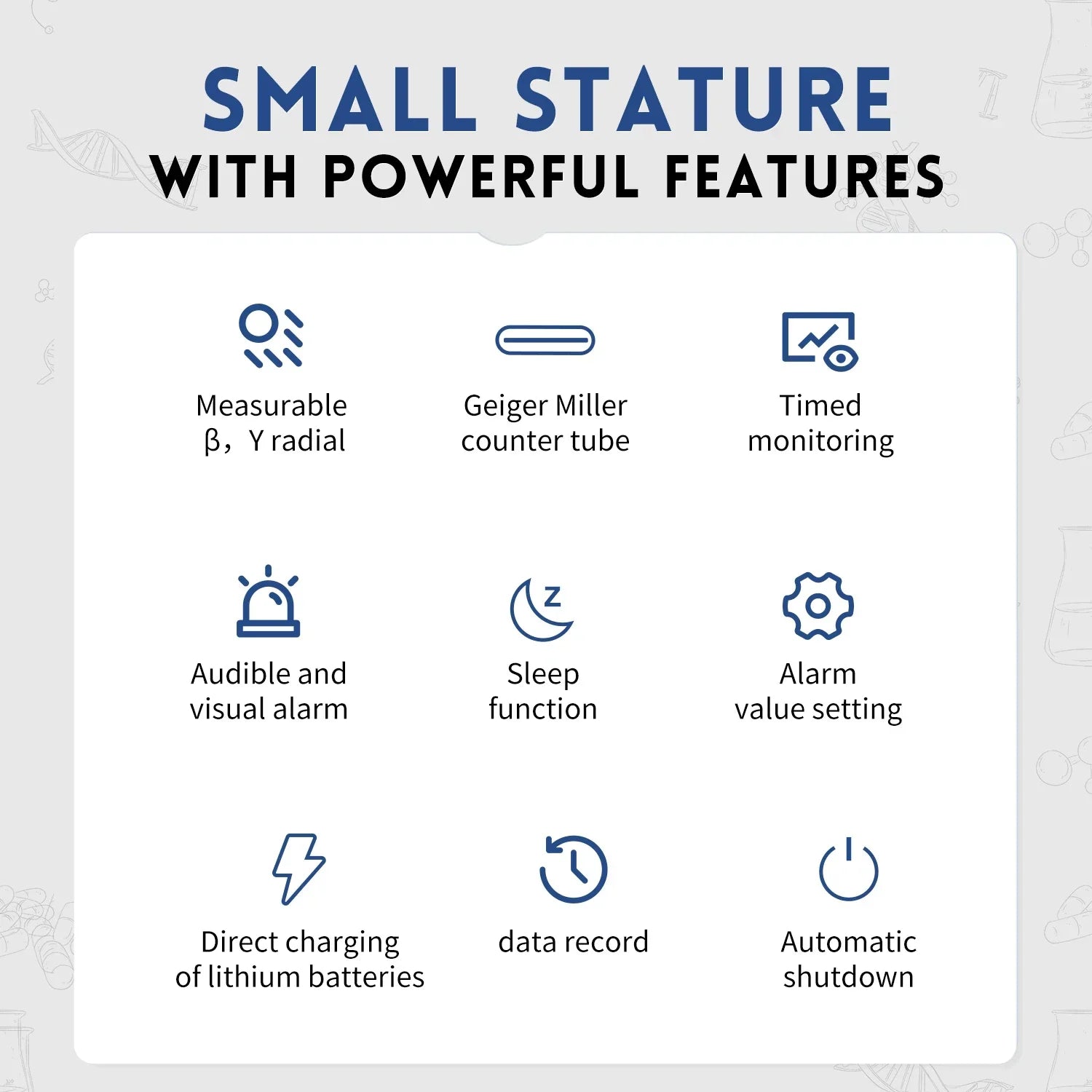 FNIRSI NEW GC-02 Geiger Counter &ndash; Precise Nuclear Radiation Detection