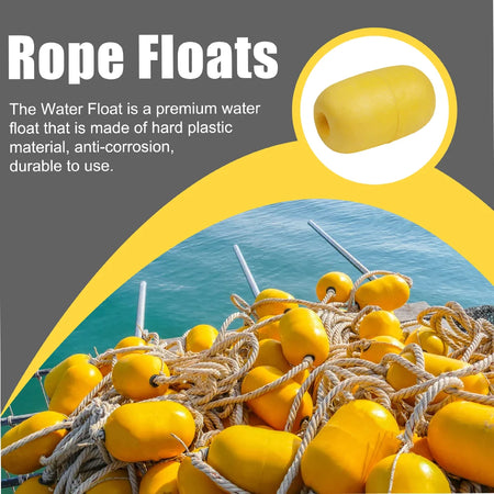 Kayak Anchor Ball - Durable Yellow Float Buoy for Marine &amp; Pool Use