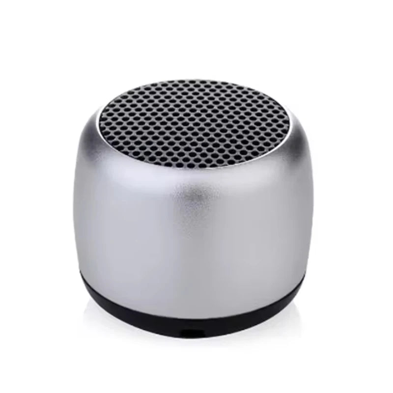 M1 Portable Bluetooth Speaker with 3D Surround Sound Silver