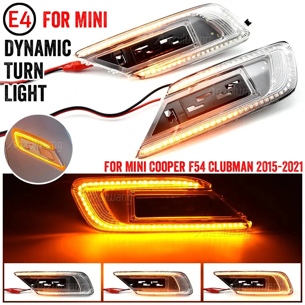LED Sequential Turn Signal Lights for Mini Cooper F54 Clubman by InterCyprus Trading Ltd