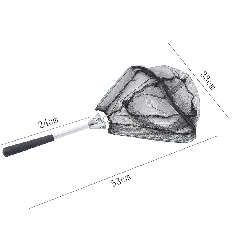 High-Quality Portable Retractable Fishing Net - Durable &amp; Foldable
