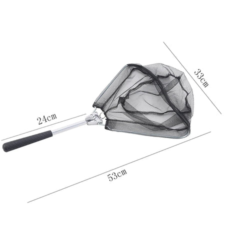 High-Quality Portable Retractable Fishing Net - Durable &amp; Foldable