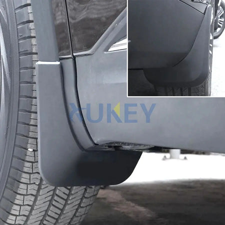 Set Molded Mud Flaps For Renualt Koleos II 2016-on Mudflaps Splash Guards Mud Flap Mudguards Fender Front Rear Sumsung QM6 by InterCyprus Trading Ltd