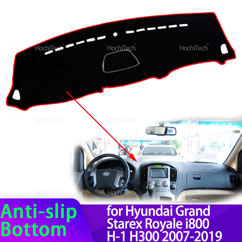 Kojelaudan matto polyesterikansilla Hyundai Grand Starex i800 H-1 H300