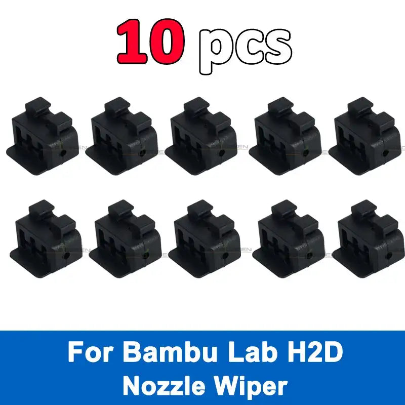 Bambu Lab H2D Nozzle Wiper Silicone Cleaning Brush Hotend 10pcs for H2D