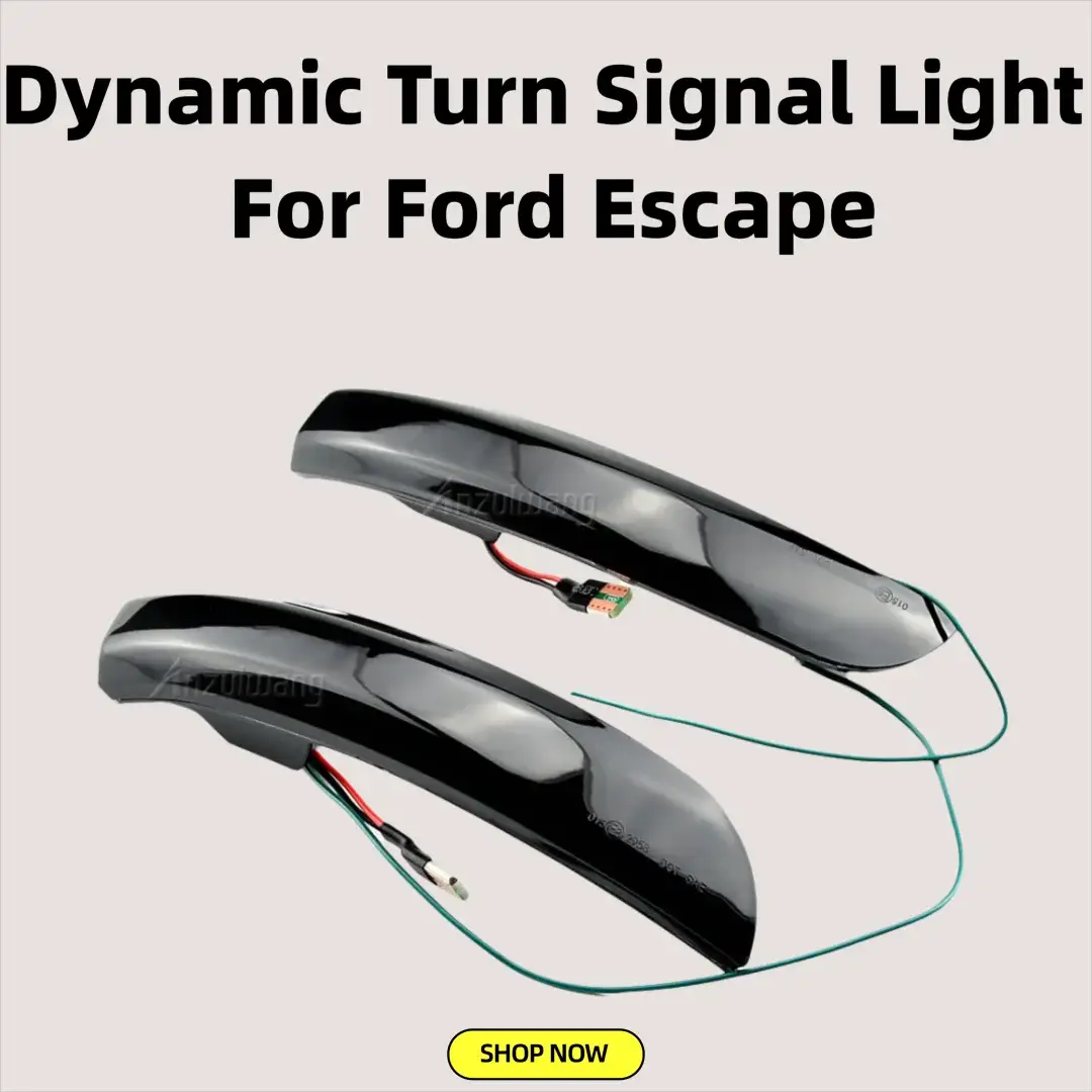 Dynamic LED Mirror Blinker Lights For Ford Kuga II Escape by InterCyprus Trading Ltd