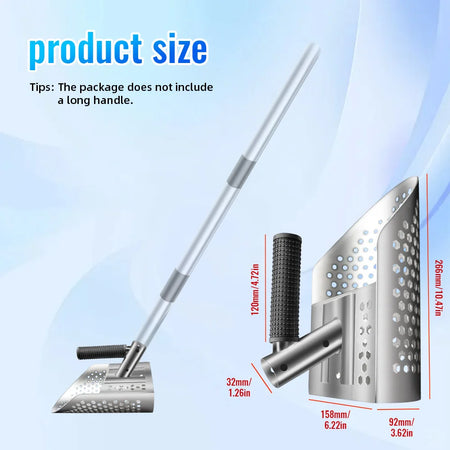 Portable Beach Sand Scoop Shovel Metal Detector &ndash; Durable