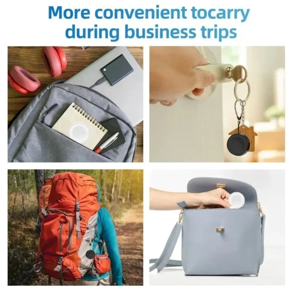 Portable Watch Wireless Charger Type C Keychain &ndash; FastCharge