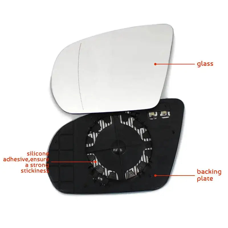 Replacement Heated Blind Spot Rear Mirror Glass For Mercedes