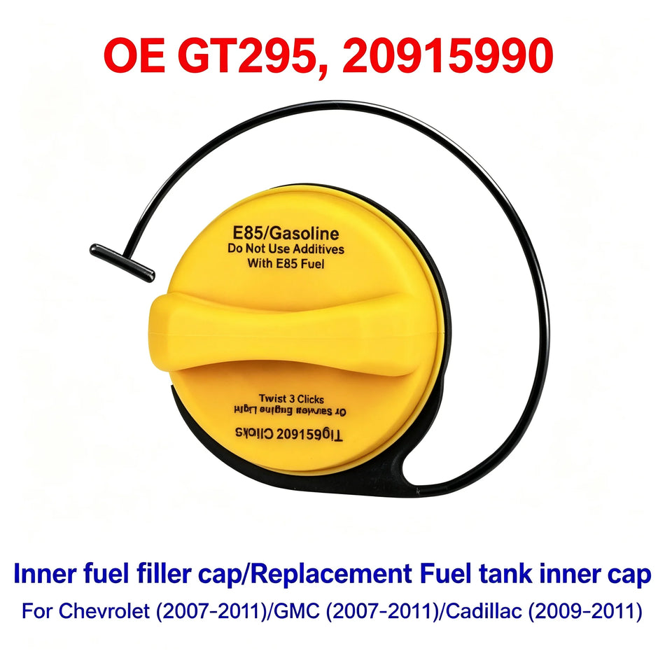 Inner Fuel Filler Cap for Chevrolet GMC Cadillac Silverado 1500