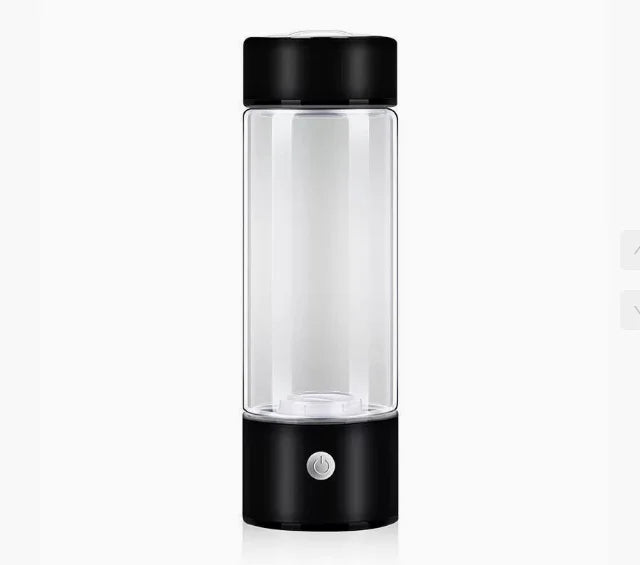 Hydrogen Water Bottle Ionizer &ndash; Rechargeable Health Cup Black