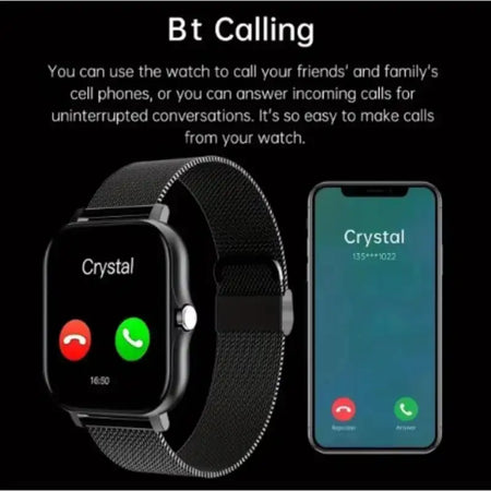 LAXASFIT 2025 Smart Watch 1.83 Inch HD Screen Bluetooth Call