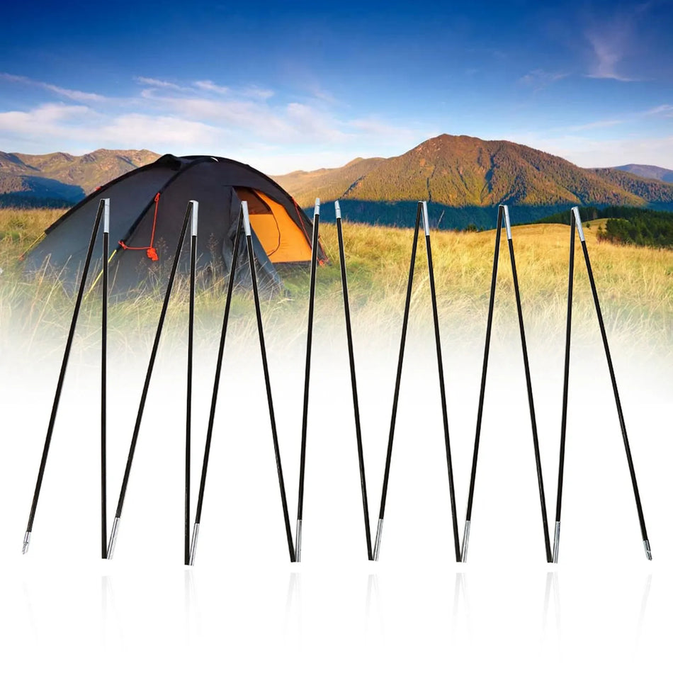 Outdoor Camping Fiberglass Tent Pole Set &ndash; Ultralight