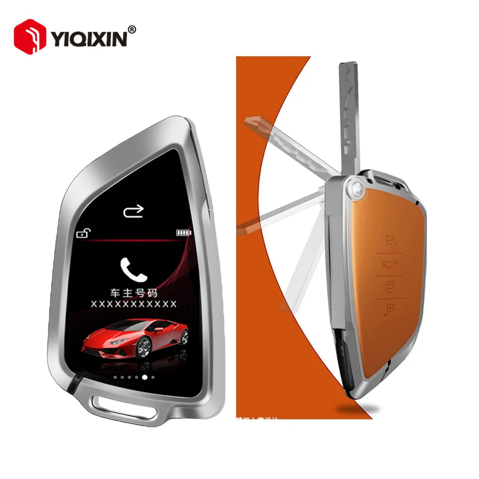 Klucz samochodowy do BMW HS688 uniwersalny smart klucz LCD do wymiany kompatybilny z dostępem bezkluczykowym