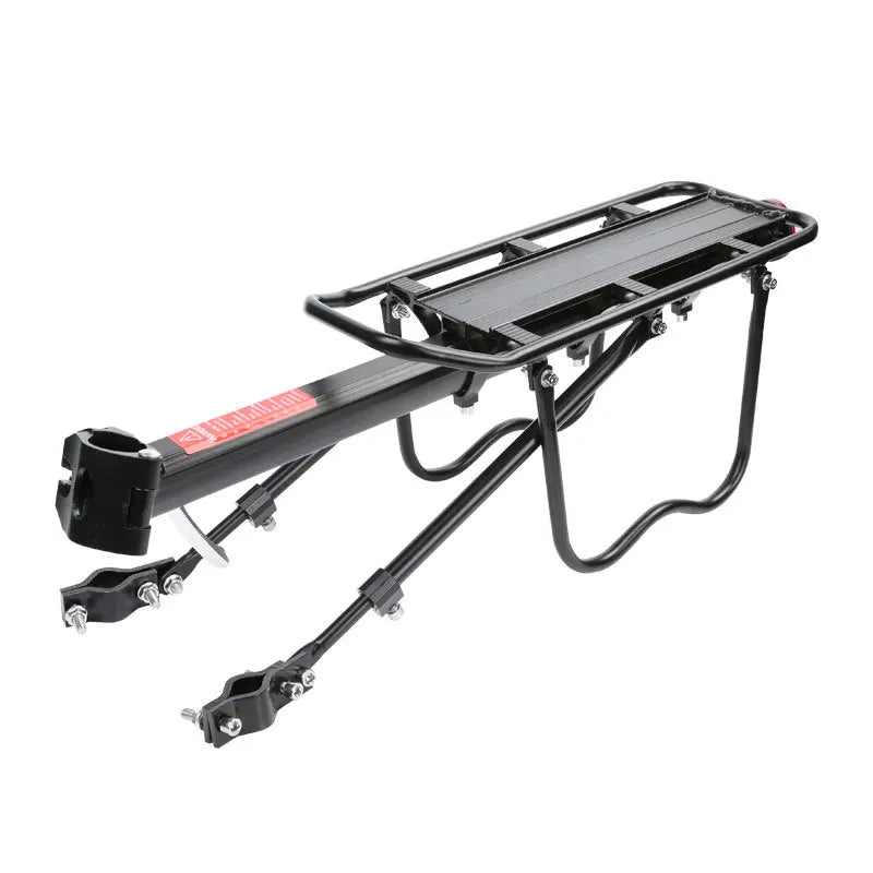 Mountain Bike Carrier with Reflective Plate, Aluminum Alloy Rear Shelf