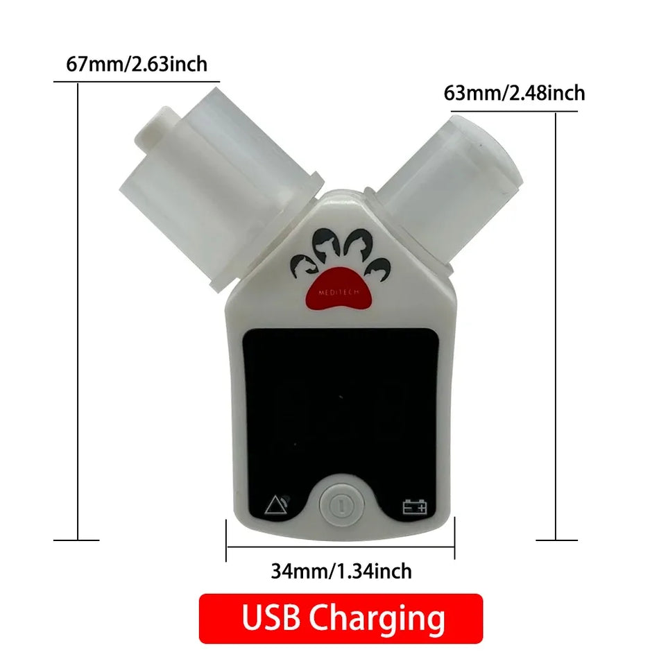 Pet Choking Alarm Apnea Sensor Monitor - For Veterinary Use