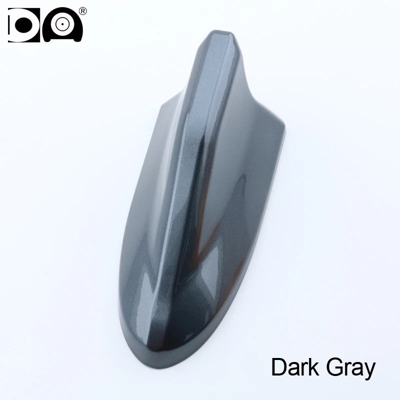 Universal 7D Shark Fin Antenna &ndash; High-Performance Radio Signal Dark Gray