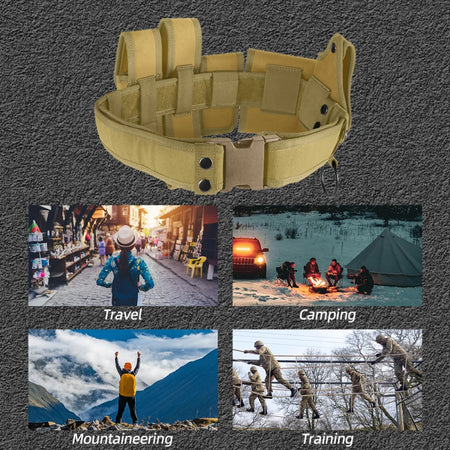 6 In 1 Utility Belt &ndash; Quick Release Pouches and Holster
