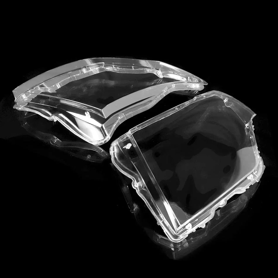 Clear ABS Headlamp Lens Cover for Mitsubishi Pajero V87 V93 V97 by InterCyprus Trading Ltd