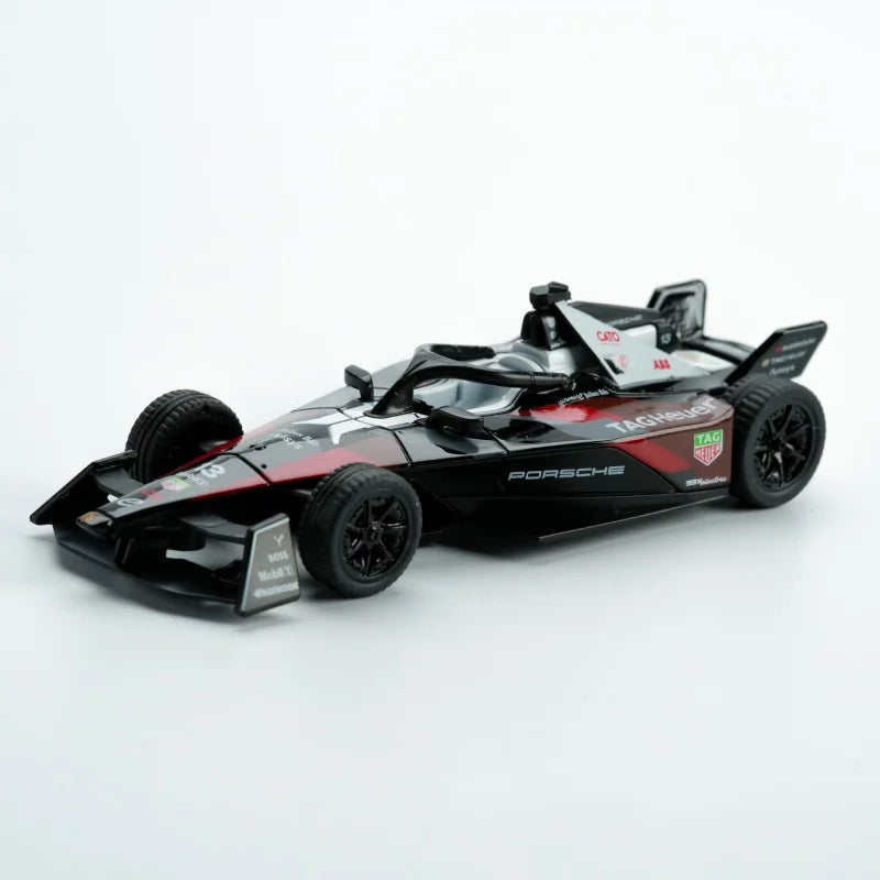 Model de mașină din aliaj 1:43 pentru Porsche FE Electric Formula Racing F1