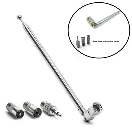 CUJMH Rod Antenna &ndash; Extendable Up to 76cm for Improved FM Reception