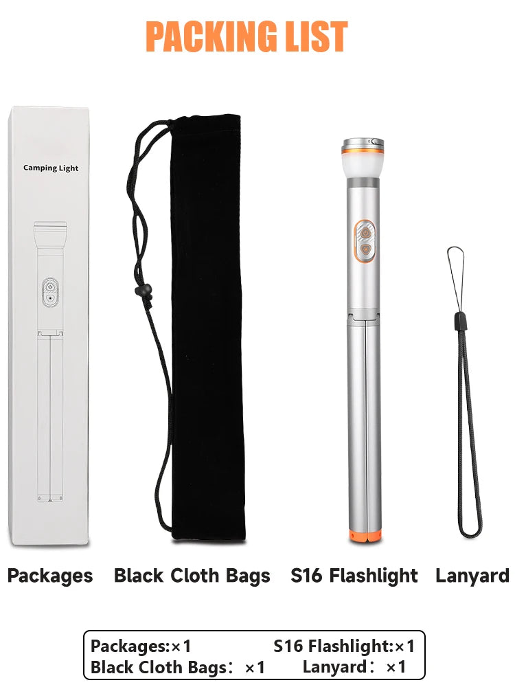 SKYRAY SL16 &ndash; Versatile Rechargeable LED Lantern SL16