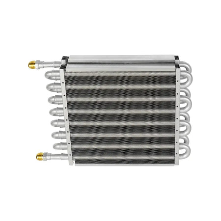 2 Row 4 Row 6 Row 8 Row 10Row 16Row Universal Remote Transmission Oil Cooler Auto-Manual Radiator Converter Aluminum Kit by InterCyprus Trading Ltd