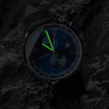 Cadisen Miyota 0S11 Chronograph Watch &ndash; Sunburst Dial