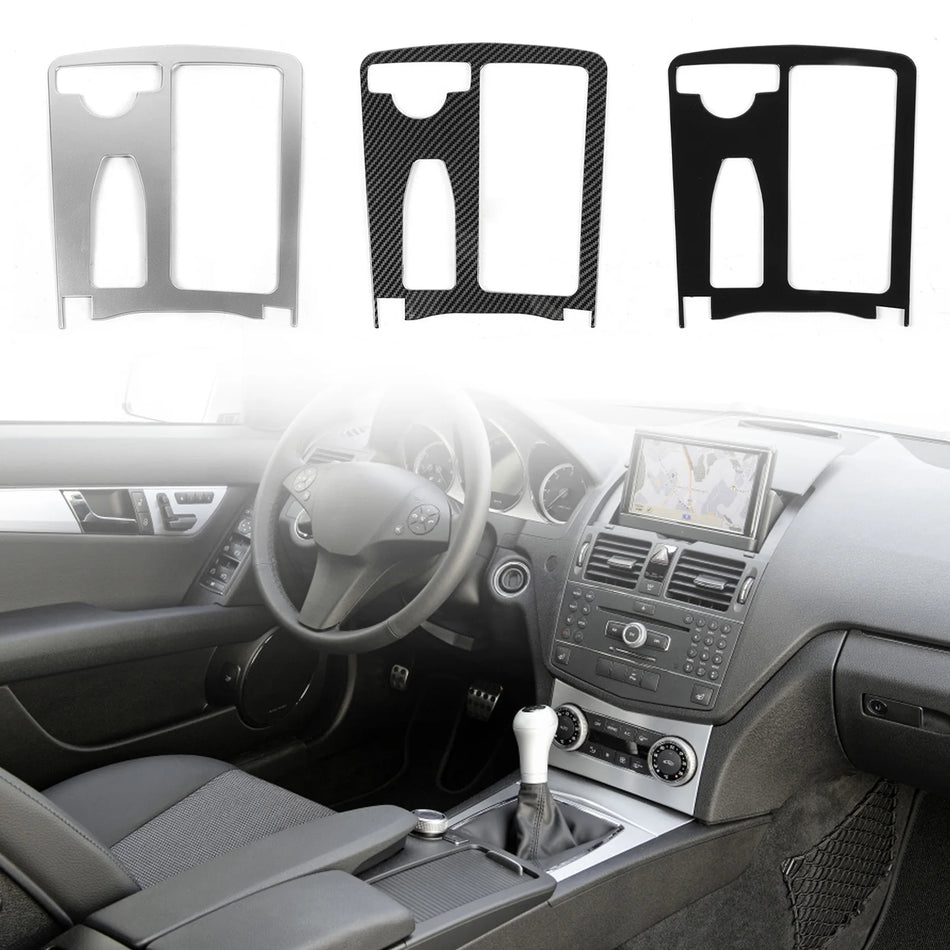 Obloženie držiaka pohárov stredovej konzoly ABS pre Mercedes-Benz C-Class W204 2007-2014