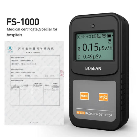 FS5000 Geiger Counter Beta Gamma Xray Detector PC Software FS-1000