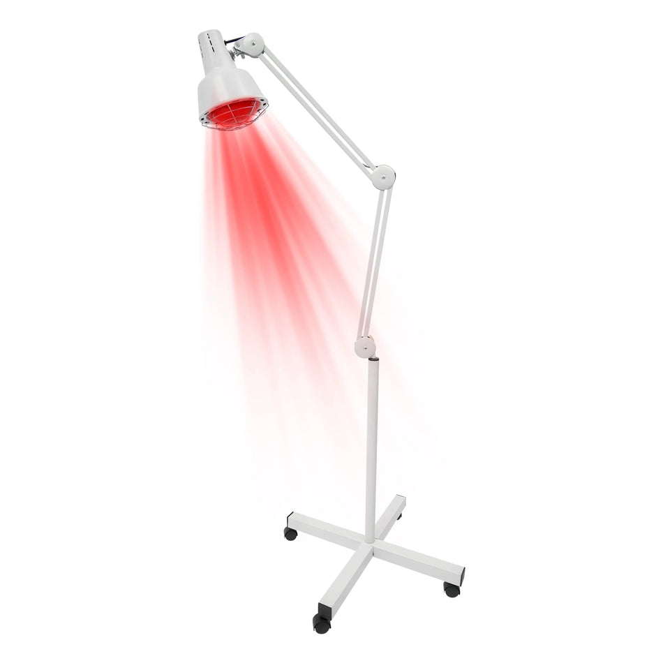 275W Υπέρυθρος Θερμαντικός Φωτισμός LED 4 Ρόδες 2 Χέρια 360 Περιστροφή