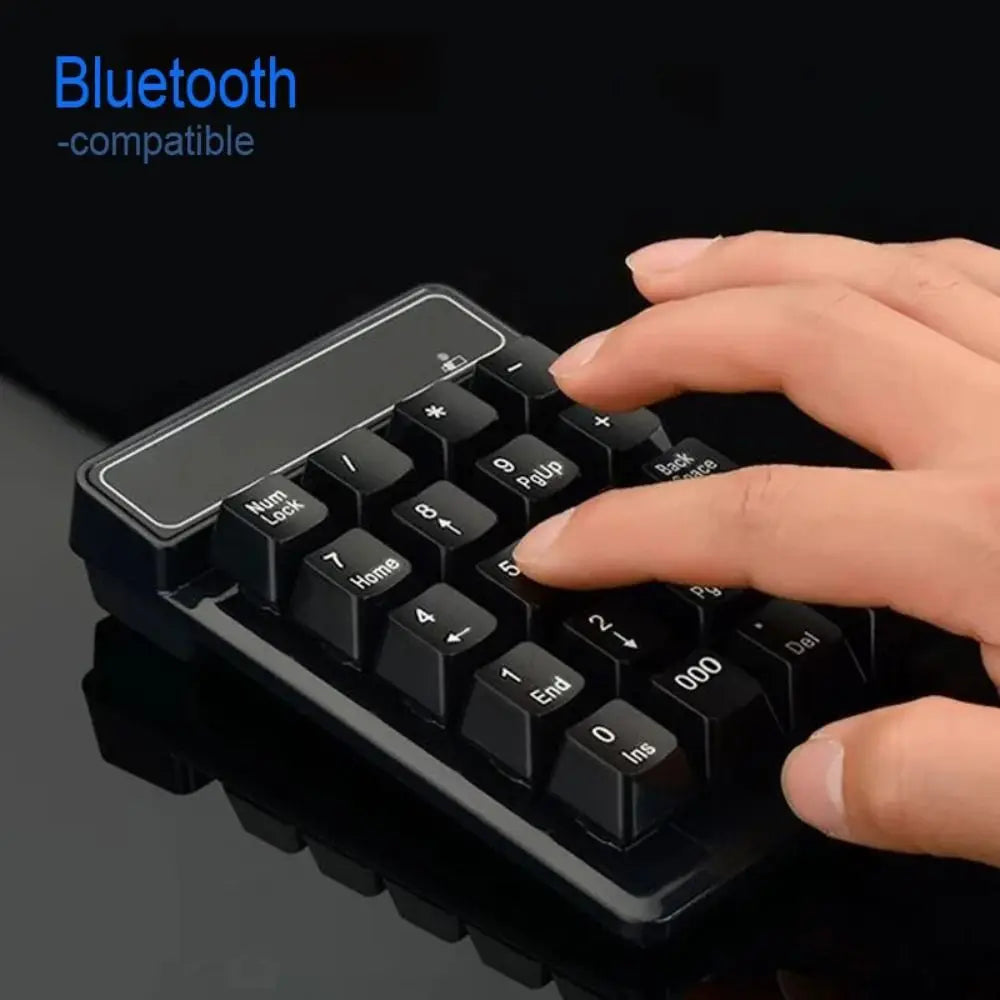 2.4GHz Wireless Numeric Keypad &ndash; Compact 19 Keys USB Ready