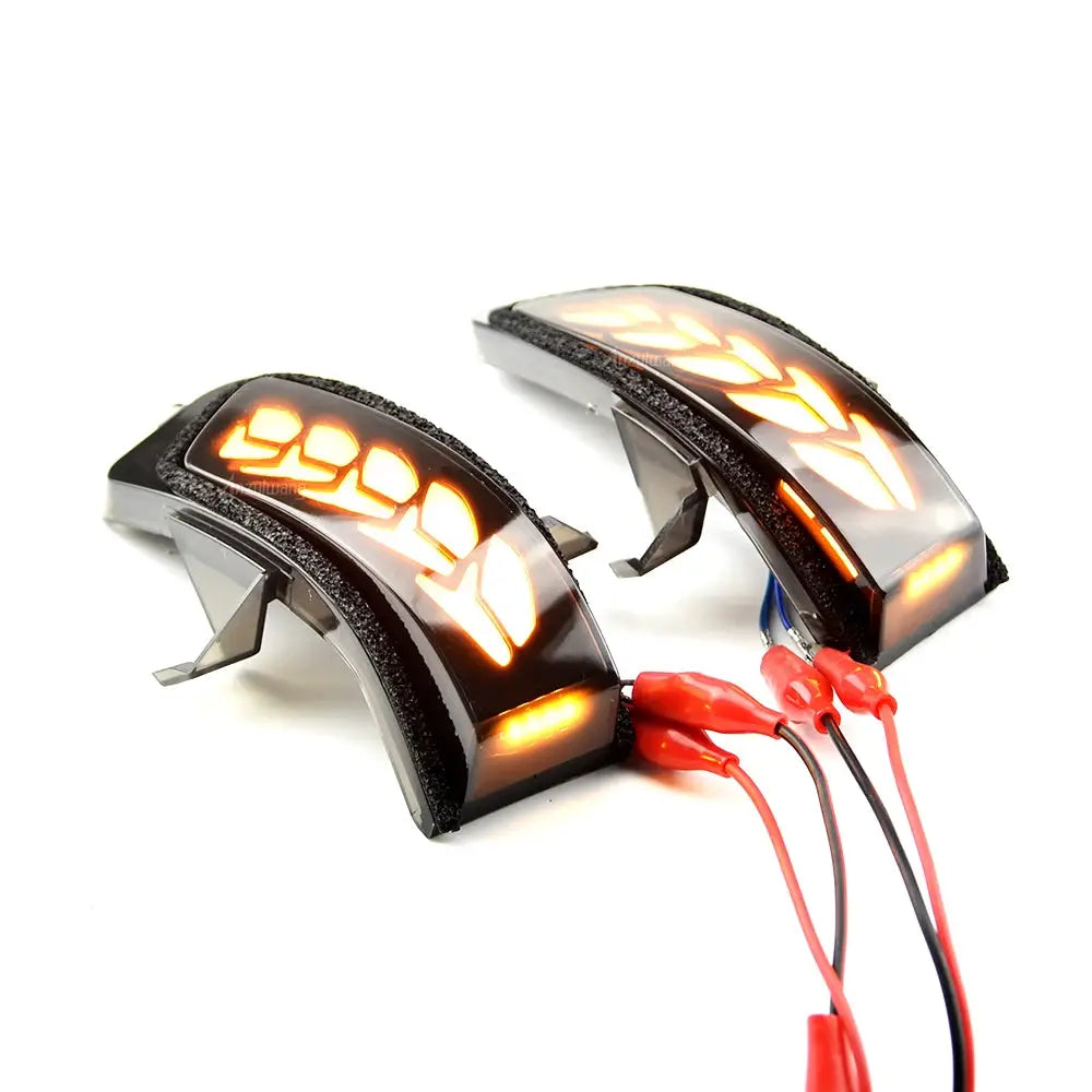 Side Mirror Blinker Lights With Dragon Style Dynamic For Honda N-Box JF1 JF2 by InterCyprus Trading Ltd