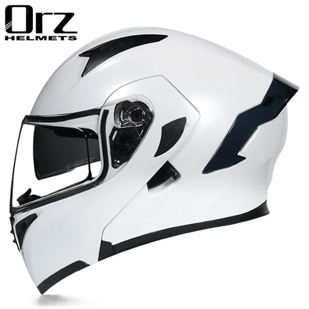 ORZ-991 Modular Flip Up Helmet &ndash; Dual Visors DOT Approved
