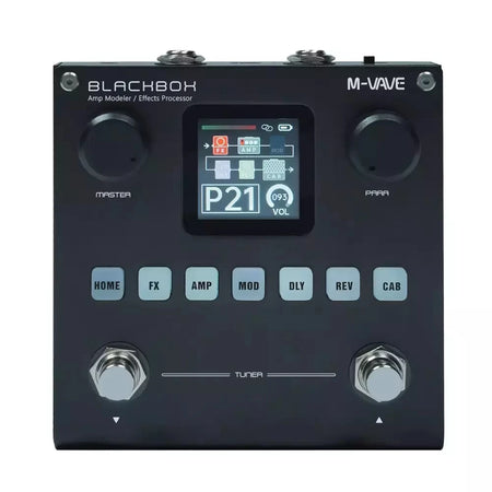 M-VAVE Blackbox &ndash; Rechargeable Guitar and Bass Amp Modeler black