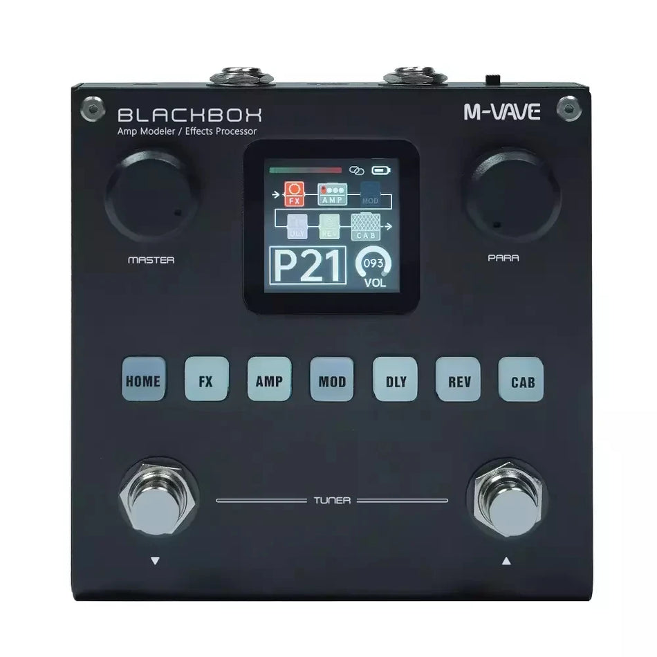M-VAVE Blackbox &ndash; Rechargeable Guitar and Bass Amp Modeler black