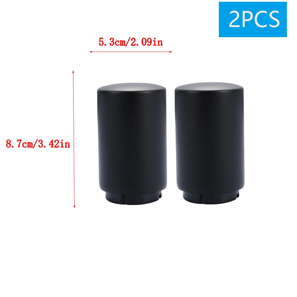Automatic Beer Bottle Opener - Stainless Steel Magnetic Push Down Black 2PCS / CN
