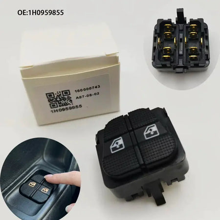Power Window Switch For VW Golf Mk3 Jetta Vento 1H0959855 by InterCyprus Trading Ltd