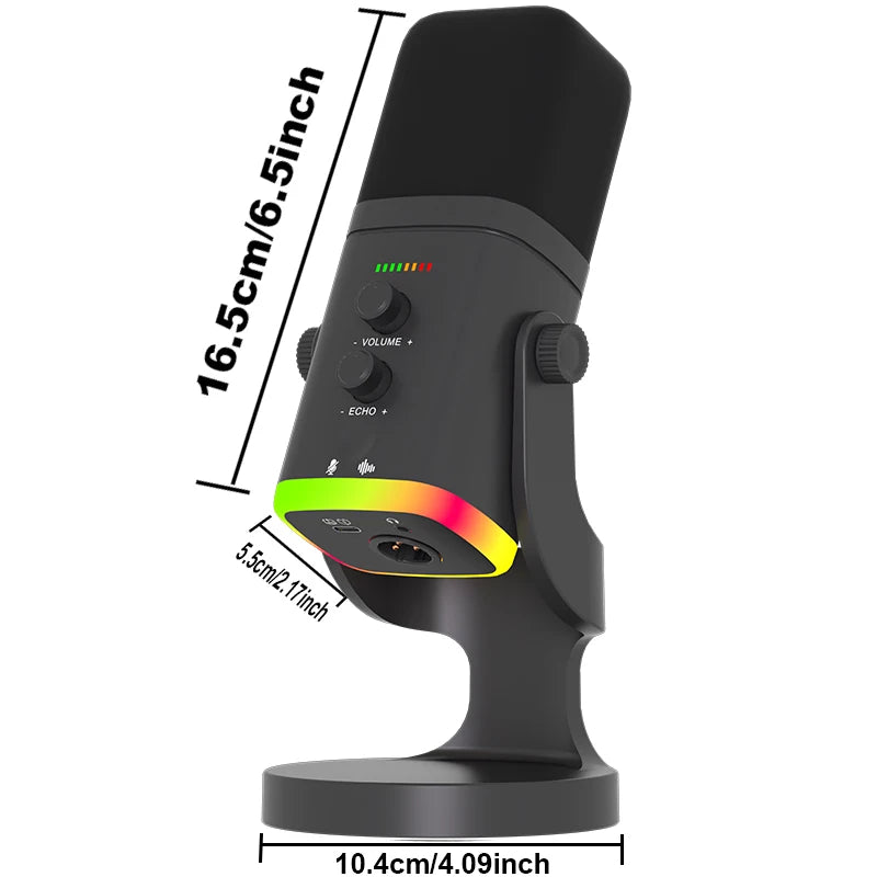 XLR USB Dynamic Microphone for Streaming &ndash; Vocal Clarity