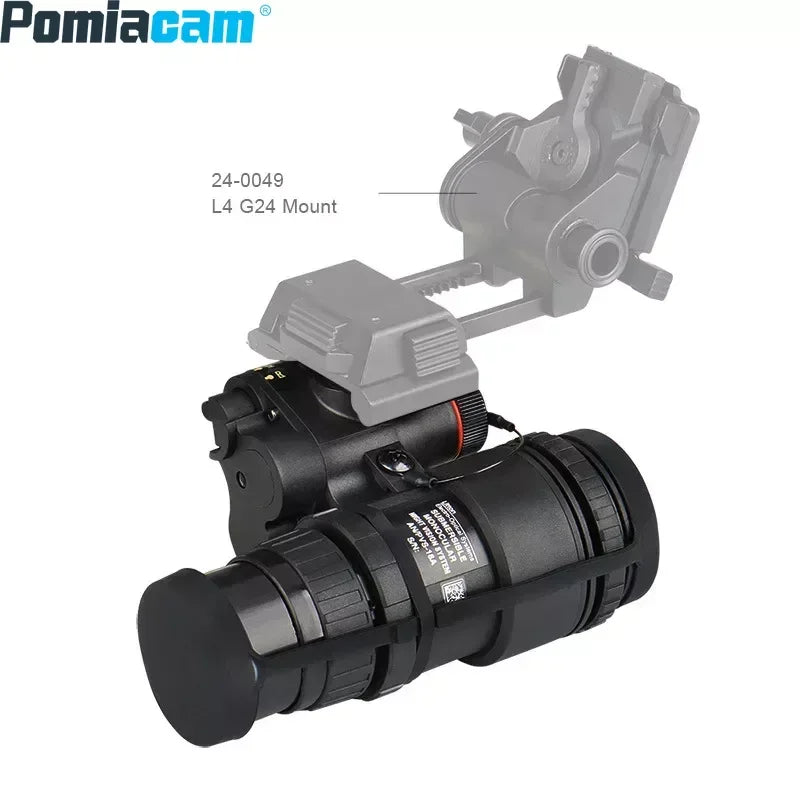 PVS-18 Hunting Monocular NVG Scope HD 1X Infrared Digital Camping Device Head-Mounted Hunting Camera Infrared Night Vision