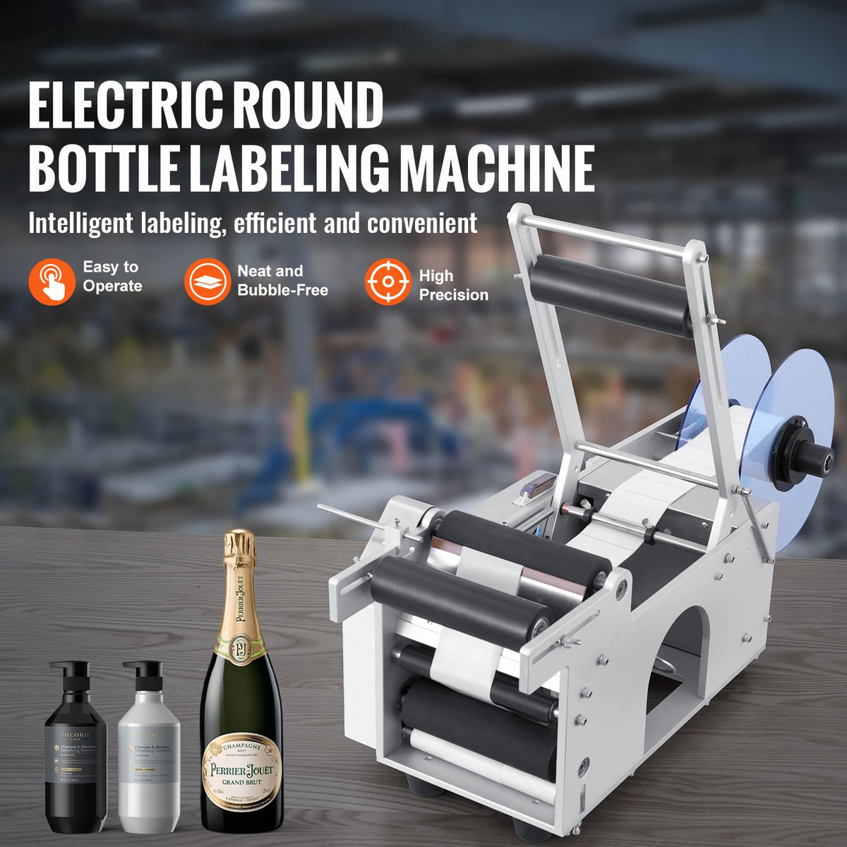 MT-50 Round Bottle Labeling Machine &ndash; High Speed Labeling