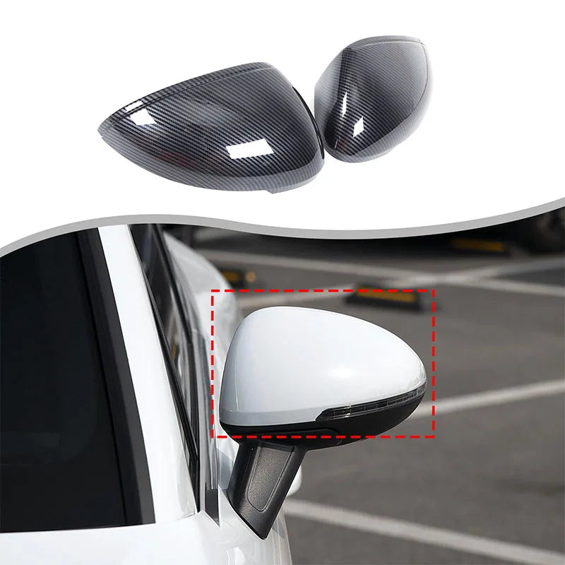 Κάλυμμα Εξωτερικών Καθρεφτών από ABS Carbon για Porsche Macan 2011 2021
