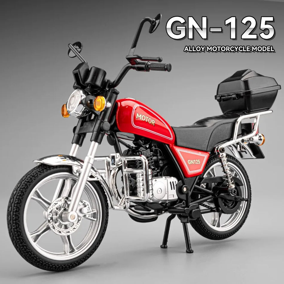 1:12 Model motocikla iz diecast kovine za Suzuki GN125 JH-70